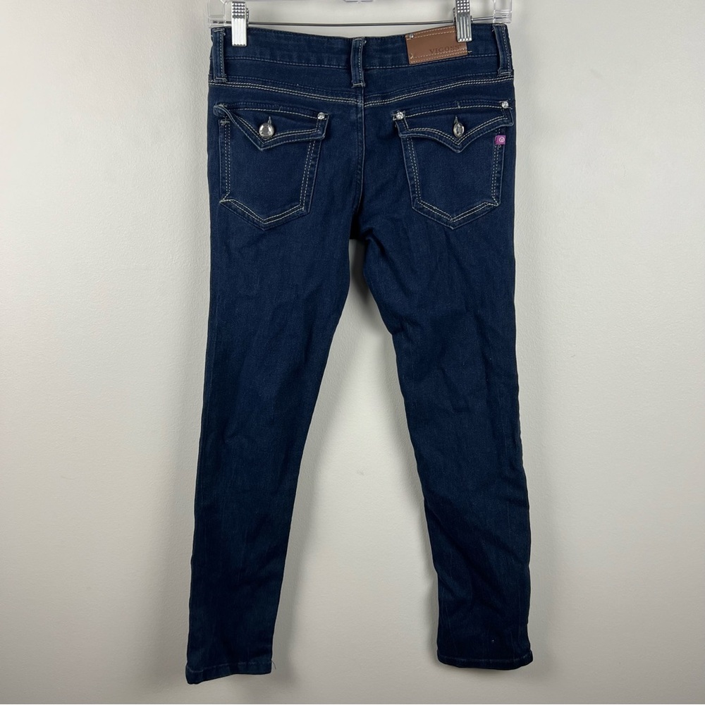 Vigoss Girls Dark Blue Skinny Jeans